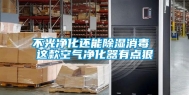 不光净化还能除湿消毒 这款空气净化器有点狠