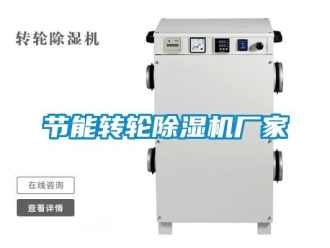 企业动态节能转轮除湿机厂家