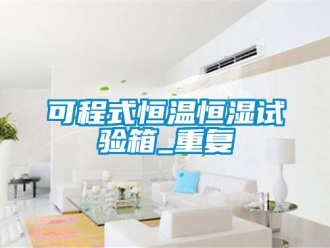 知识百科可程式恒温恒湿试验箱_重复