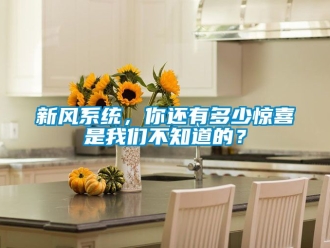 企业动态新风系统，你还有多少惊喜是我们不知道的？