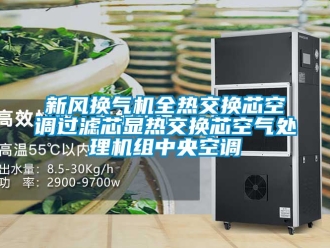 企业动态新风换气机全热交换芯空调过滤芯显热交换芯空气处理机组中央空调