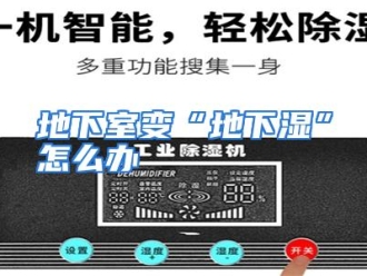 常见问题地下室变“地下湿”怎么办