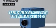仓库专用全自动除湿机工作原理及性能特点