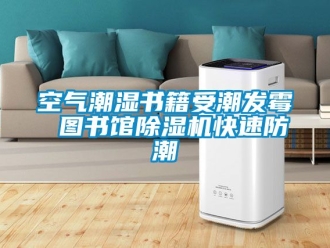 行业资讯空气潮湿书籍受潮发霉 图书馆除湿机快速防潮