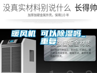 行业资讯暖风机 可以除湿吗_重复