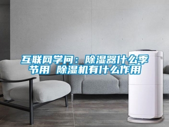 行业资讯互联网学问：除湿器什么季节用 除湿机有什么作用