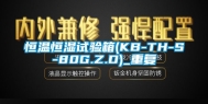 恒温恒湿试验箱(KB-TH-S-80G.Z.D)_重复