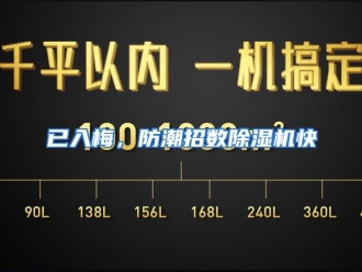 行业资讯已入梅，防潮招数除湿机快
