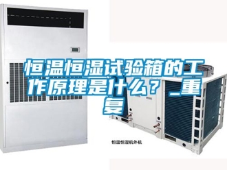 知识百科恒温恒湿试验箱的工作原理是什么？_重复