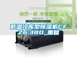 行业资讯低温冷库型除湿机CFZ6.3BD_重复