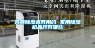 究竟除湿机有用吗 家用除湿机品牌有哪些