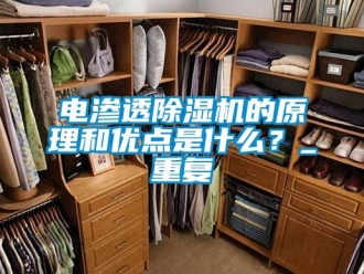 行业资讯电渗透除湿机的原理和优点是什么？_重复