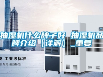 企业动态抽湿机什么牌子好 抽湿机品牌介绍【详解】_重复