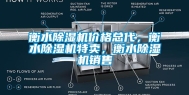 衡水除湿机价格总代，衡水除湿机特卖，衡水除湿机销售