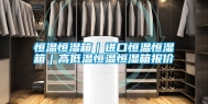 恒温恒湿箱｜进口恒温恒湿箱｜高低温恒温恒湿箱报价