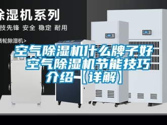 行业资讯空气除湿机什么牌子好 空气除湿机节能技巧介绍【详解】