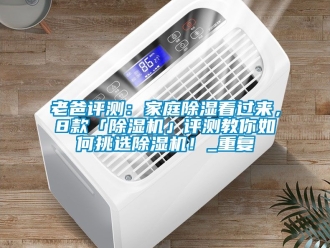 行业资讯老爸评测：家庭除湿看过来，8款「除湿机」评测教你如何挑选除湿机！_重复