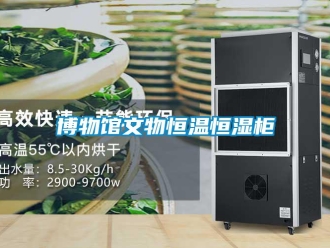 知识百科博物馆文物恒温恒湿柜