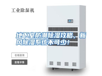 知识百科地下室防潮除湿攻略，新风除湿系统不可少！