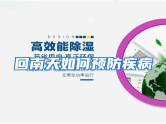 常见问题回南天如何预防疾病