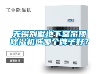 行业资讯无锡别墅地下室吊顶除湿机选哪个牌子好？