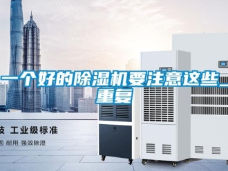 行业资讯一个好的除湿机要注意这些_重复