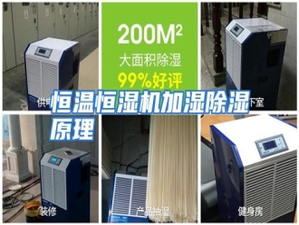 知识百科恒温恒湿机加湿除湿原理