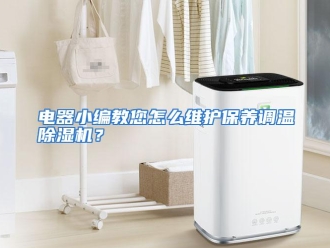 常见问题电器小编教您怎么维护保养调温除湿机？