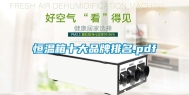 恒温箱十大品牌排名.pdf