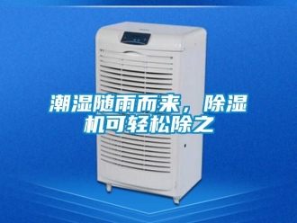 企业动态潮湿随雨而来，除湿机可轻松除之