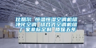 比酷尔 恒温恒湿空调机组 净化空调 组合式空调机组 厂家非标定制 质保五年