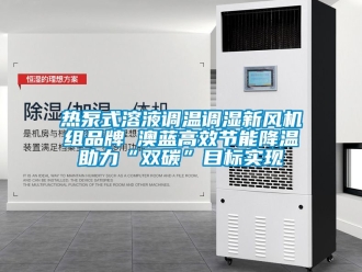 企业动态热泵式溶液调温调湿新风机组品牌 澳蓝高效节能降温助力“双碳”目标实现