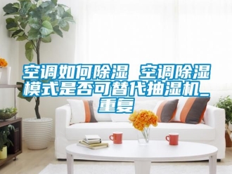 行业资讯空调如何除湿 空调除湿模式是否可替代抽湿机_重复