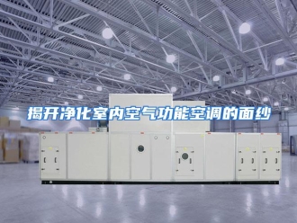 行业资讯揭开净化室内空气功能空调的面纱