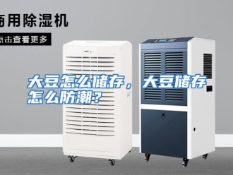 常见问题大豆怎么储存，大豆储存怎么防潮？