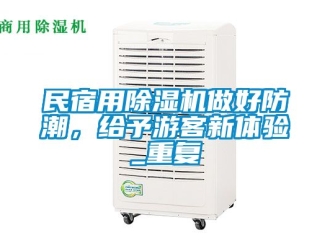 行业资讯民宿用除湿机做好防潮，给予游客新体验_重复