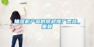 抽湿机产品的常规推广思路_重复