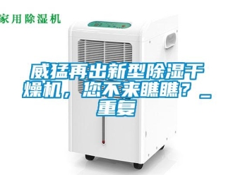行业资讯威猛再出新型除湿干燥机，您不来瞧瞧？_重复