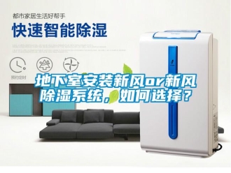 行业资讯地下室安装新风or新风除湿系统，如何选择？