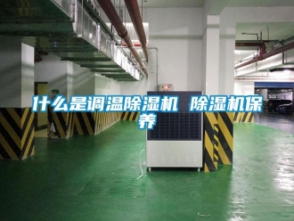 行业资讯什么是调温除湿机 除湿机保养