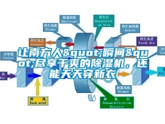 行业资讯让南方人"瞬间"尽享干爽的除湿机，还能天天穿新衣