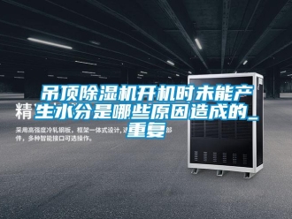 行业资讯吊顶除湿机开机时未能产生水分是哪些原因造成的_重复