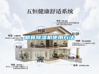 行业资讯粮食除湿机使用方法
