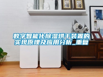 行业资讯数字智能化除湿烘干装置的实现原理及应用分析_重复