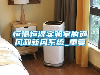 知识百科恒温恒湿实验室的通风和新风系统_重复