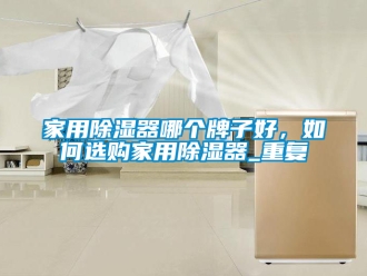 行业资讯家用除湿器哪个牌子好，如何选购家用除湿器_重复