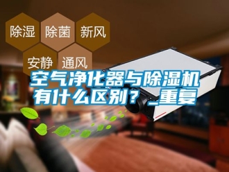 行业资讯空气净化器与除湿机有什么区别？_重复